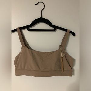 SKIMS Fits Everyone Scoop Bralette in Umber